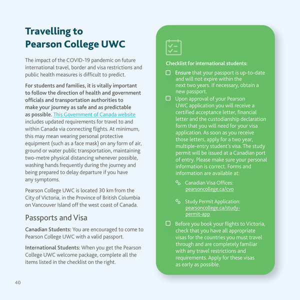 Pearson College UWC - Student Handbook 2021-2022 - Page 40-41 - Created ...