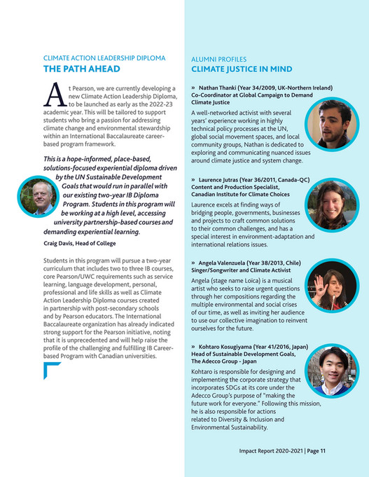 Time Pearson Issue Pearson College UWC - Impact Report 2020-21 - Page 8-9 - Created with ...