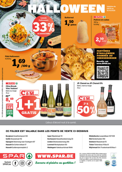 Salade Halloween