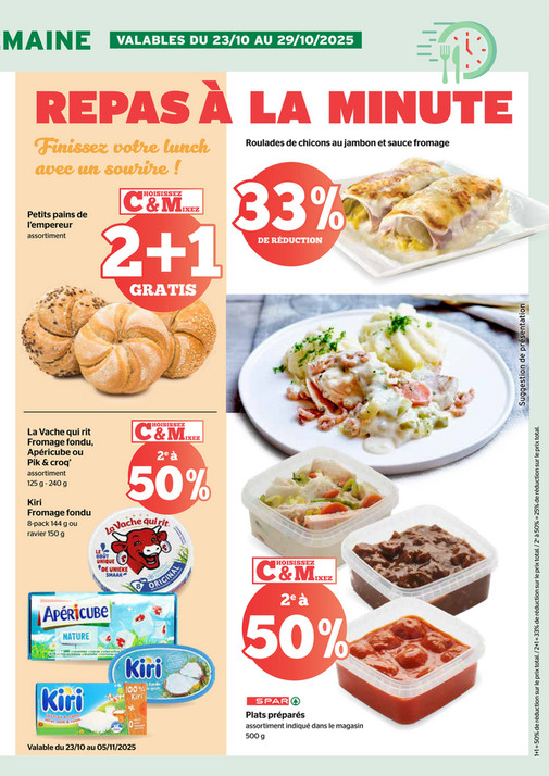 Petits pains de l'empereur assortiment