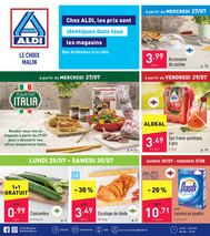 Folder Aldi du 26/07/2022 au 03/08/2022 - Promotions de la semaine 30