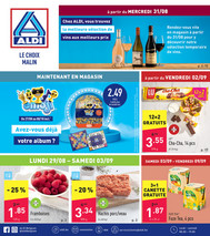 Folder Aldi du 04/09/2022 au 11/09/2022 - Promotions de la semaine 35