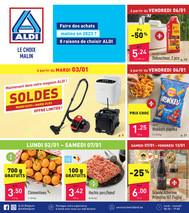 Folder Aldi du 02/01/2023 au 13/01/2023 - Promotions de la semaine 1