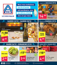 Folder Aldi du 23/12/2023 au 05/01/2024 - Promotion de la semaine 52