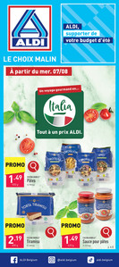 Folder Aldi du 29/07/2024 au 18/08/2024 - Promotions de la semaine 32