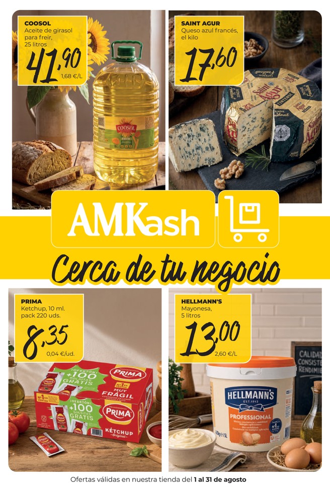 AmKASH - amKASH del 1 al 31 de agosto