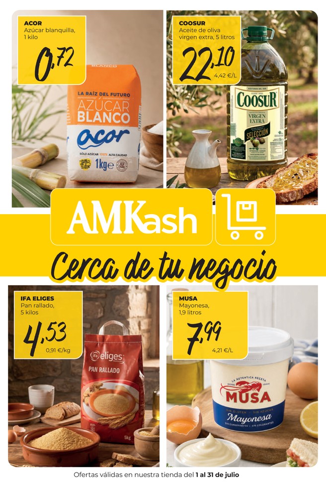 AmKASH - amKASH del 1 al 31 julio
