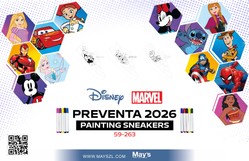DISNEY PAINTING SNEAKERS 59-263