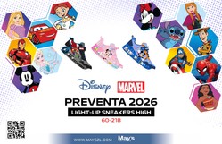 DISNEY LIGHT-UP SNEAKERS HIGH 60-218