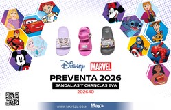 DISNEY SANDALIAS Y CHANCLETAS EVA 202640
