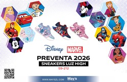 DISNEY SNEAKERS LUZ HIGH 59-212