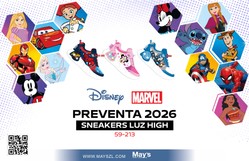 DISNEY SNEAKERS LUZ HIGH 59-213
