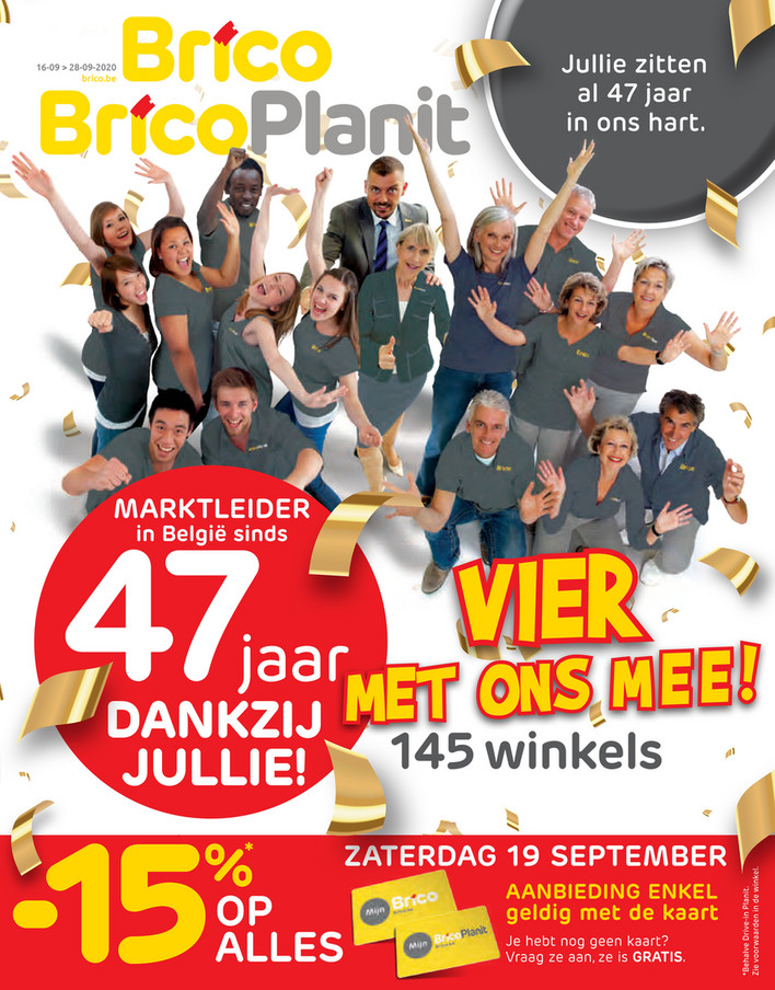 Brico&BricoPlanit folder van 16/09/2020 tot 28/09/2020 - Weekpromoties 38