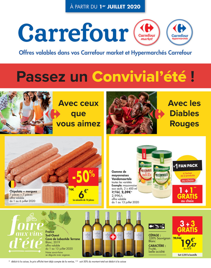 Folder Carrefour du 01/07/2020 au 07/07/2020 - Promotions de la semaine 27