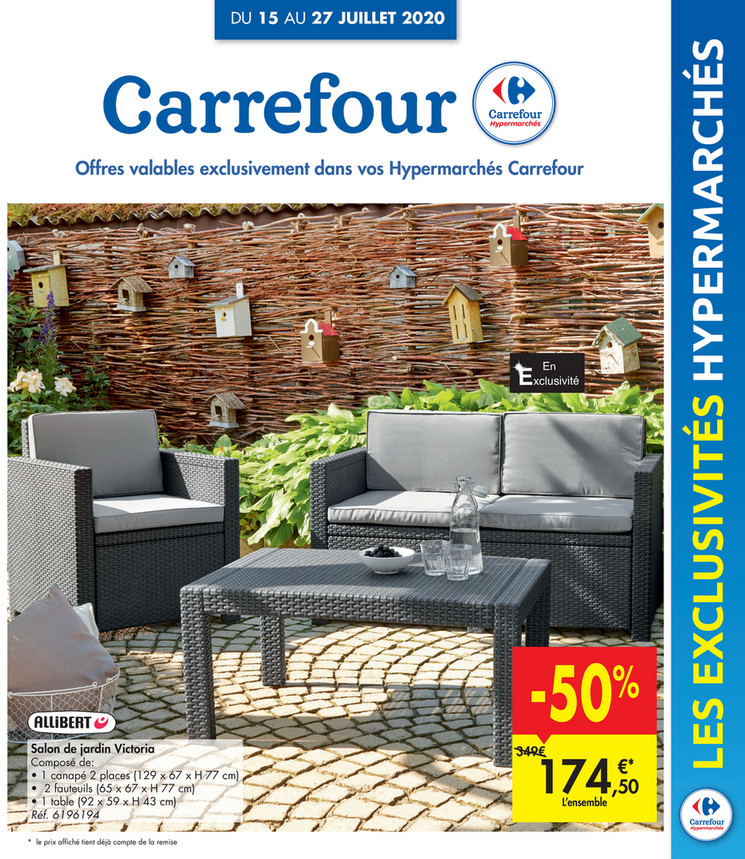 Folder Carrefour du 15/07/2020 au 27/07/2020 - Promotions de la semaine 29