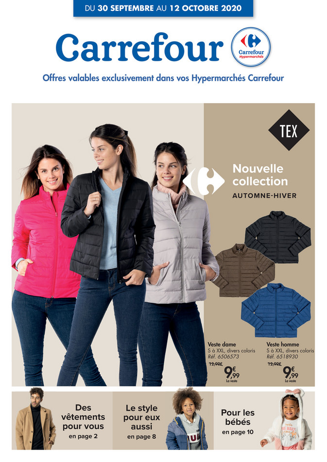 Folder Carrefour du 30/09/2020 au 12/10/2020 - Promotions de la semaine 40b