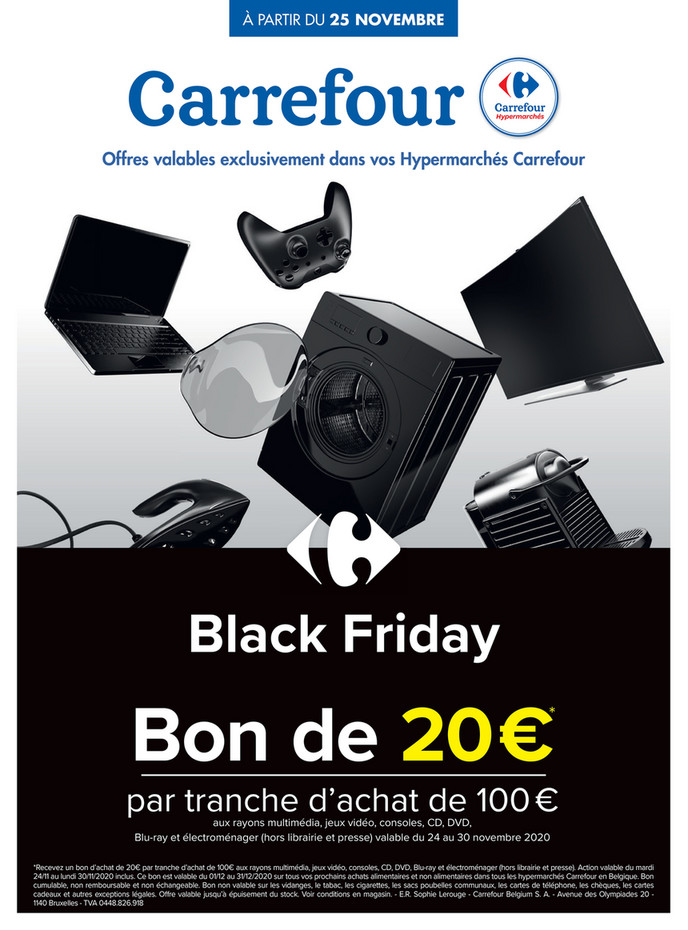 Folder Carrefour du 25/11/2020 au 30/11/2020 - Promotions de la semaine 48