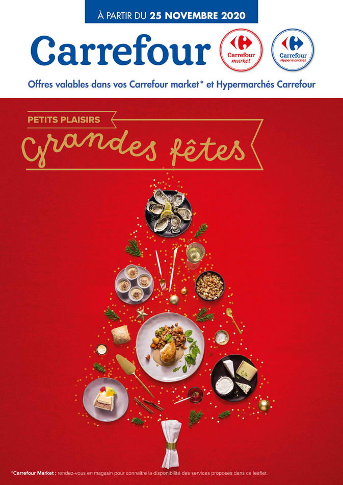 Folder Carrefour du 25/11/2020 au 31/12/2020 - Promotions de la semaine 48 food