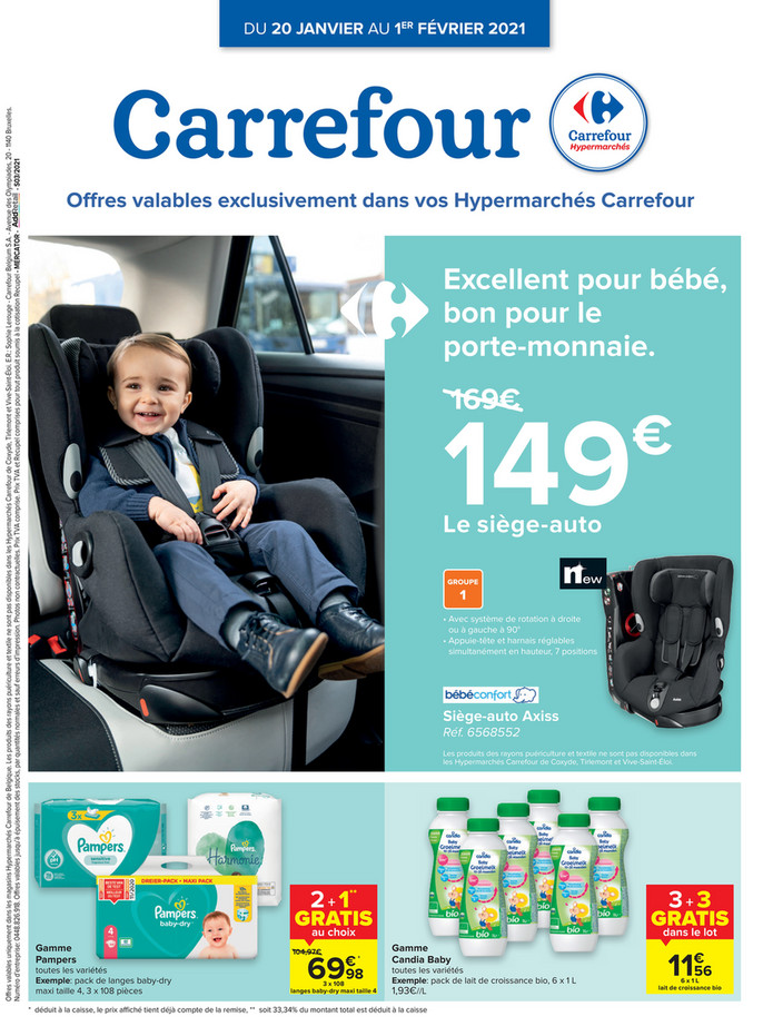 Folder Carrefour du 20/01/2021 au 01/02/2021 - Excl promotions de la semaine 3