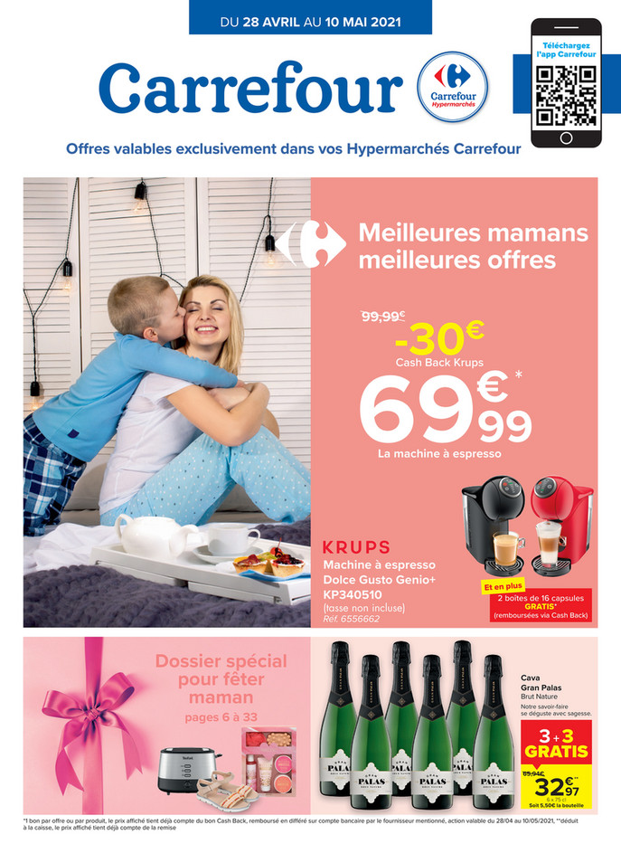Folder Carrefour du 28/04/2021 au 10/05/2021 - Promotions de la semaine 17