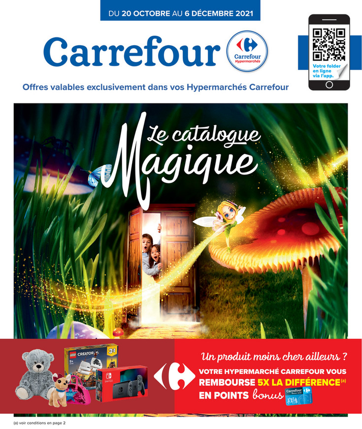 Folder Carrefour du 20/10/2021 au 06/12/2021 - Promotions de la semaine 42
