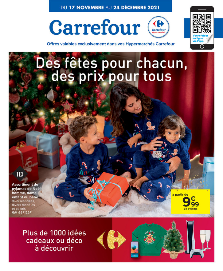 Folder Carrefour du 17/11/2021 au 24/12/2021 - Promotions de la semaine 46 bis