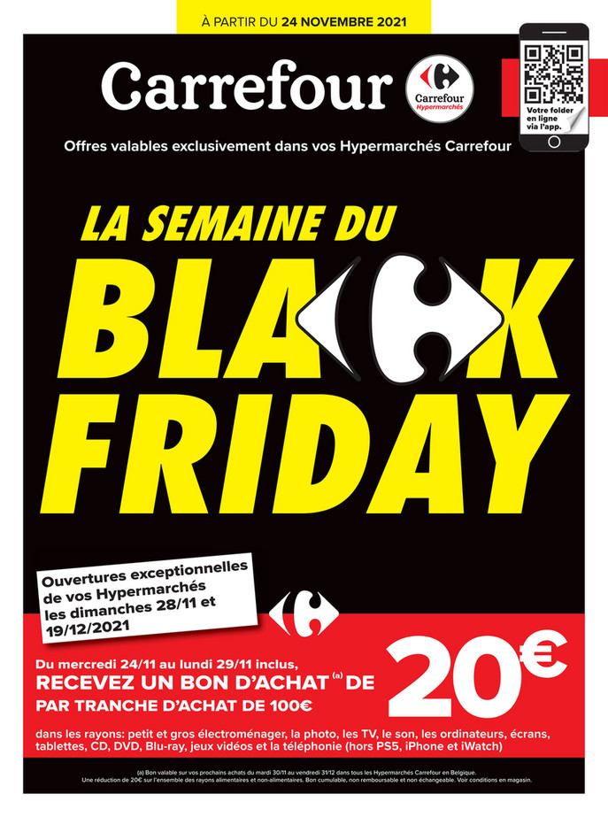 Folder Carrefour du 24/11/2021 au 06/12/2021 - Promotions de la semaine 47
