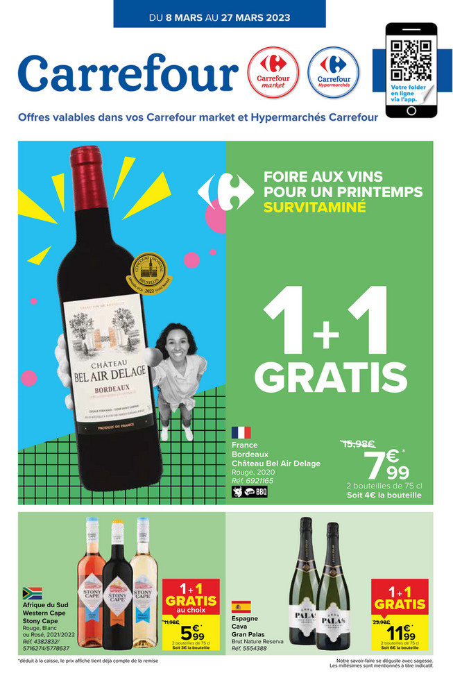 Folder Carrefour du 09/03/2023 au 28/03/2023 - Promotion de la semaine 09 extra