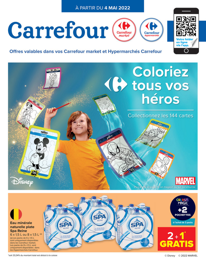 Folder Carrefour du 04/05/2022 au 16/05/2022 - Promotions de la semaine 18
