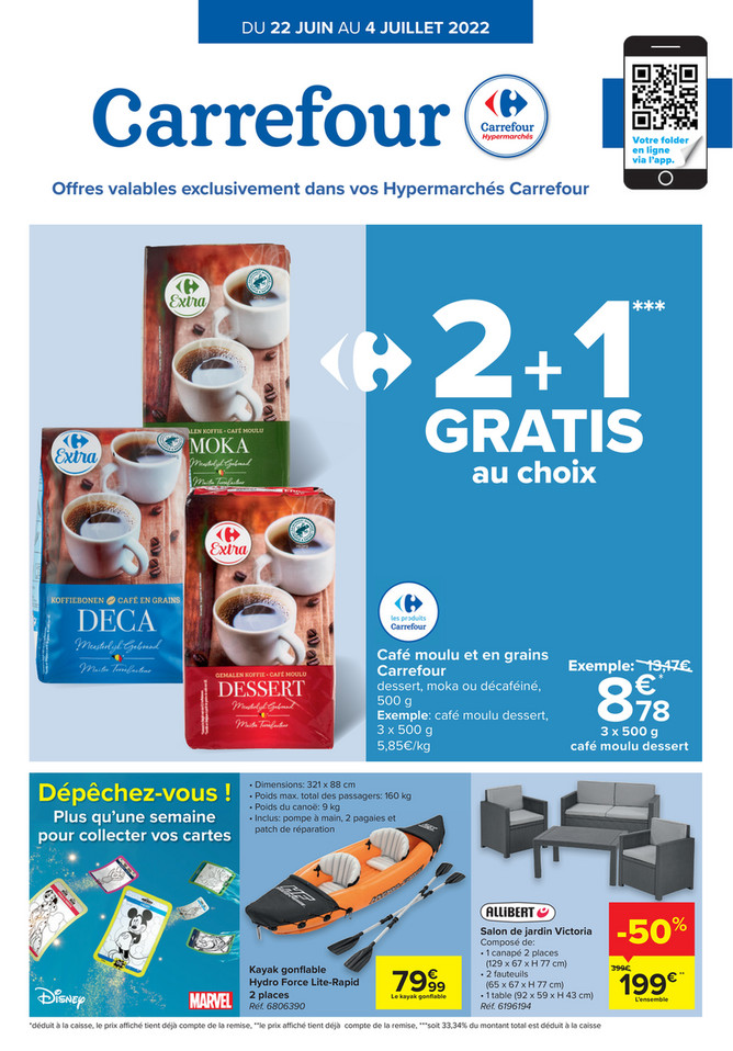 Folder Carrefour du 22/06/2022 au 04/07/2022 - Promotions de la semaine 25