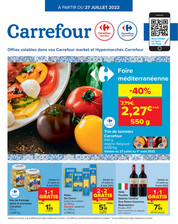 Folder Carrefour du 27/07/2022 au 08/08/2022 - Weekpromoties 30