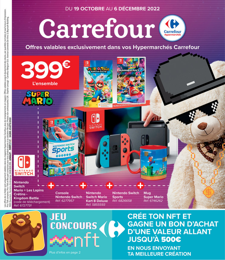 Folder Carrefour du 19/10/2022 au 06/12/2022 - Promotions de la semaine 42 bis