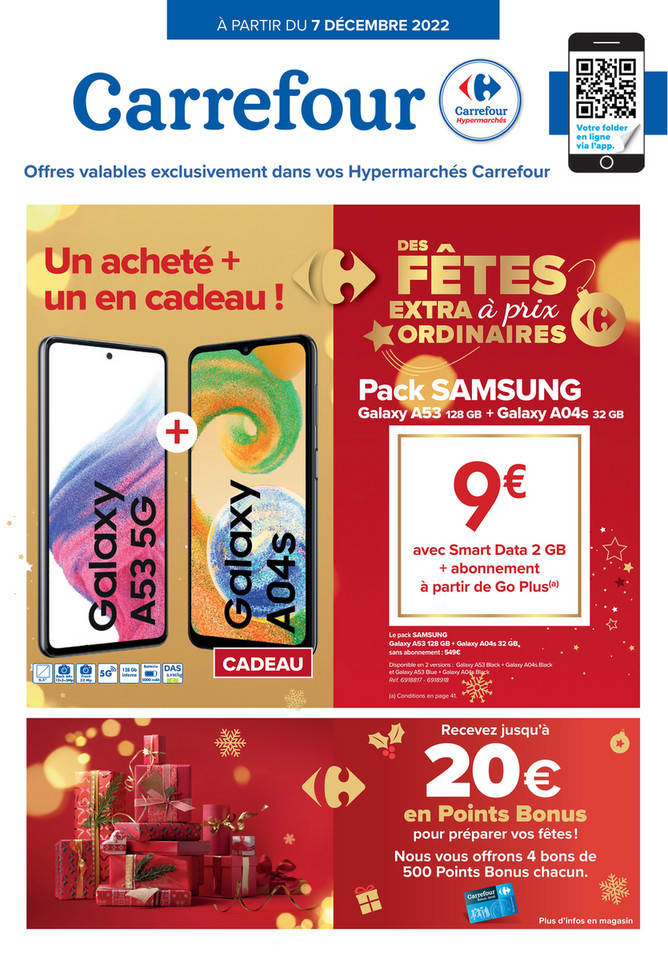 Folder Carrefour du 07/12/2022 au 02/01/2023 - Promotions de la semaine 48