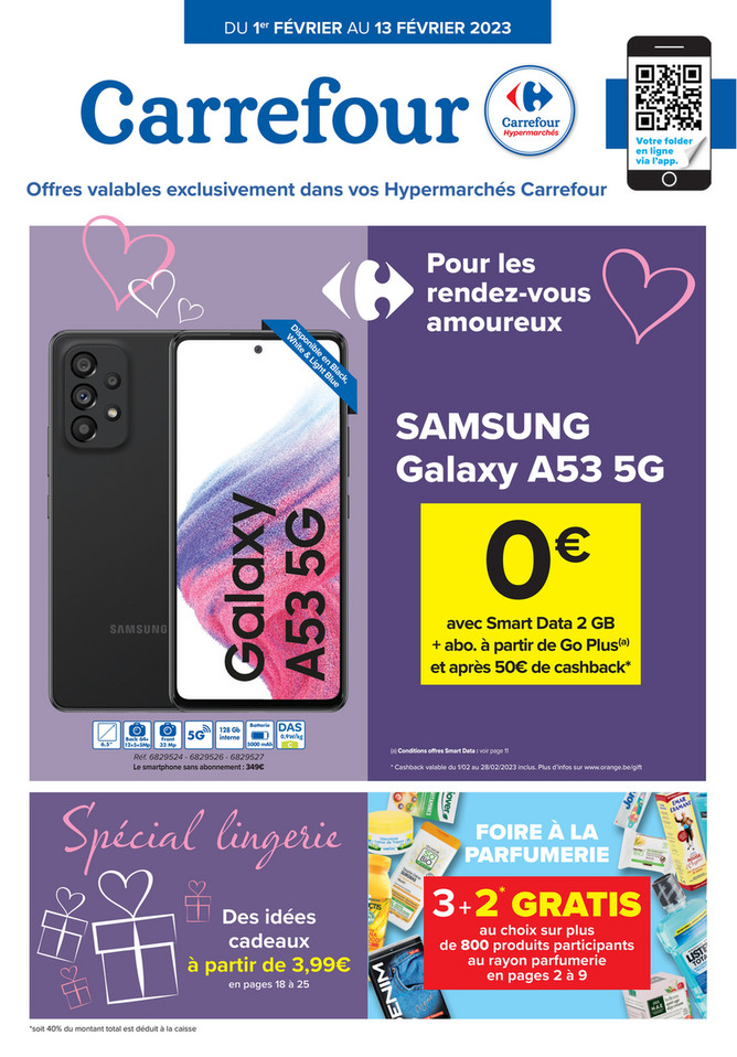 Folder Carrefour du 01/02/2023 au 13/02/2023 - Promotion de la semaine 05