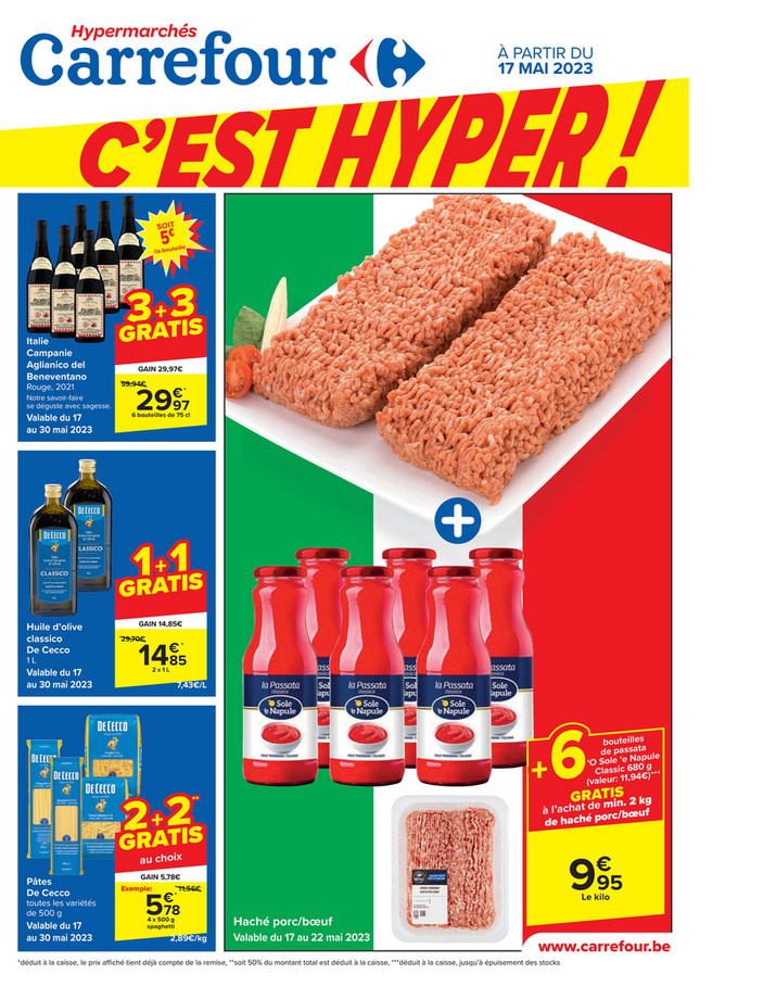 Folder Carrefour du 17/05/2023 au 30/05/2023 - Promotion de la semaine 20