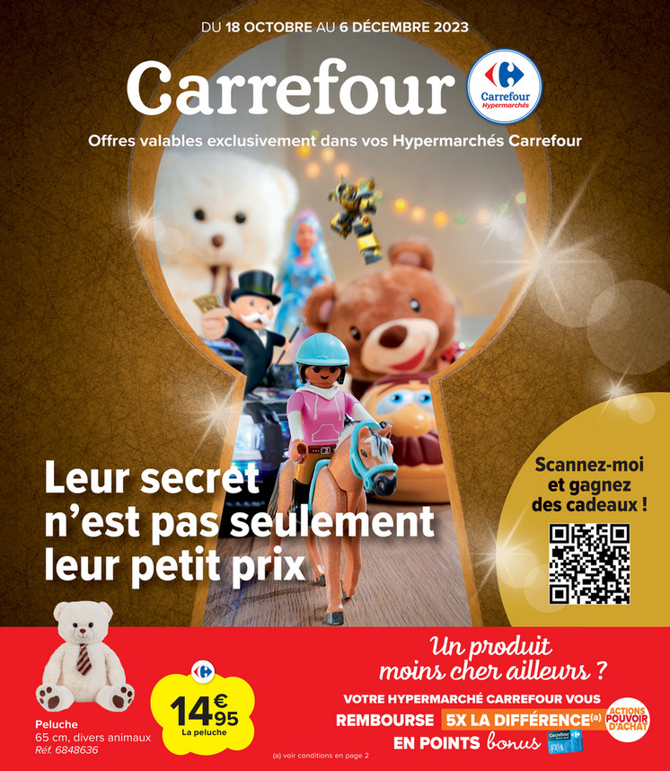 Folder Carrefour du 18/10/2023 au 06/12/2023 - Promotion carrefour tete 