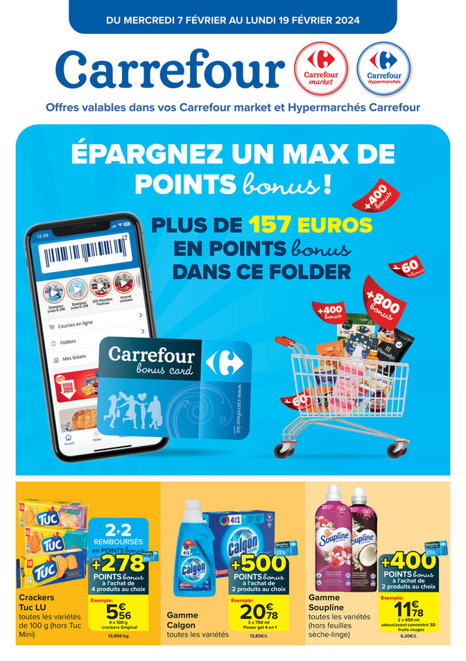 Folder Carrefour du 07/01/2024 au 19/02/2024 - Promotion de la semaine 06 bis