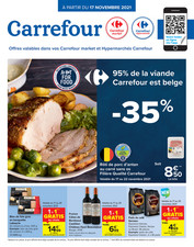 Folder Carrefour Market  du 17/11/2021 au 29/11/2021 - Promotions de la semaine 46
