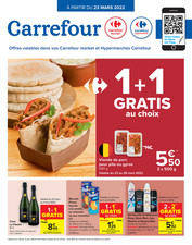 Folder Carrefour Market  du 23/03/2022 au 04/04/2022 - Promotions de la semaine 12