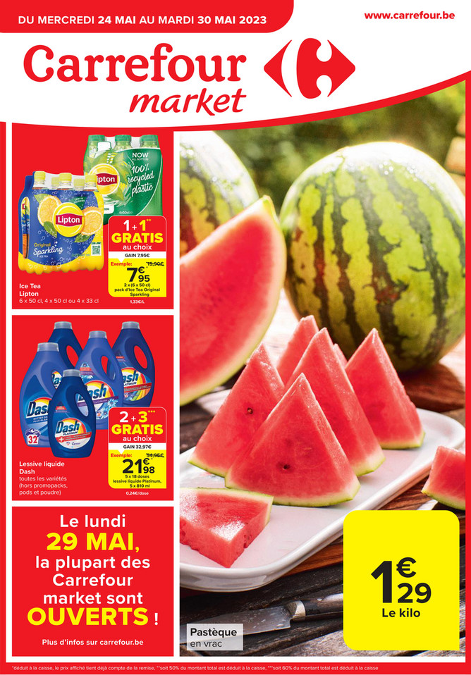 Folder Carrefour Market  du 24/05/2023 au 30/05/2023 - Promotion de la semaine 21