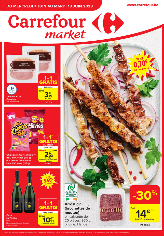Folder Carrefour Market Promotion de la semaine 23