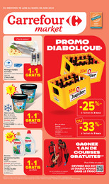 Folder Carrefour Market  du 19/06/2024 au 25/06/2024 - Promotion de la semaine 25 
