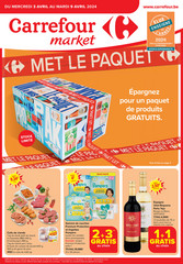 Folder Carrefour Market  du 03/04/2024 au 09/04/2024 - Promotion de la semaine 14