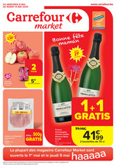 Folder Carrefour Market  du 08/05/2024 au 14/05/2024 - Promotion de la semaine 19