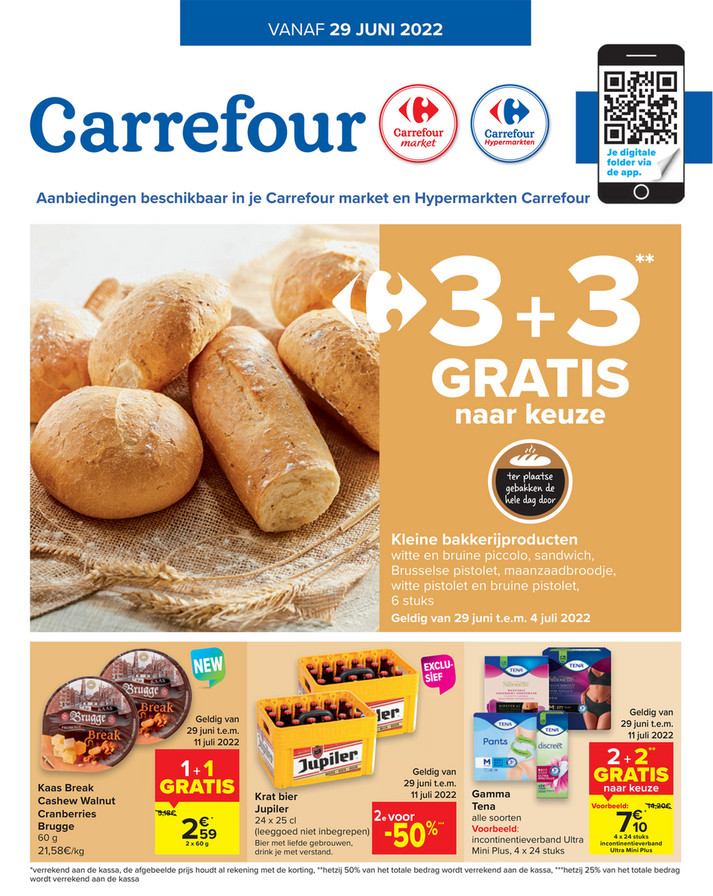 Carrefour Market folder van 29/06/2022 tot 11/07/2022 - Weekpromoties 26