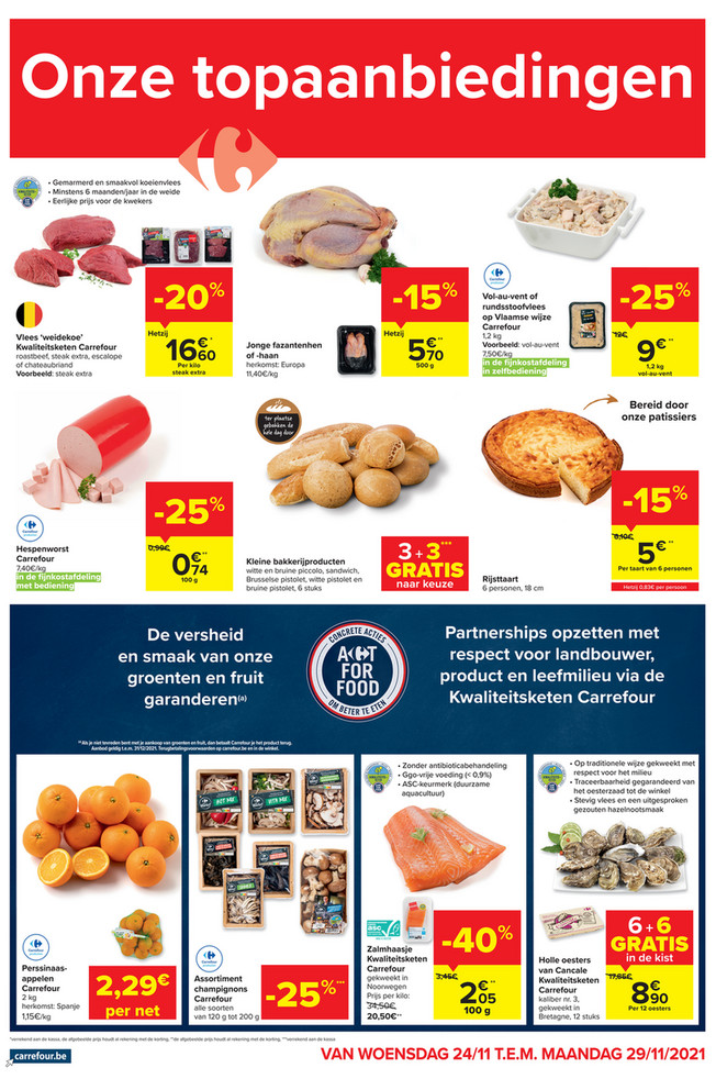 Carrefour Market folder van 24/11/2021 tot 29/11/2021 - Weekpromoties 47 affiche hm