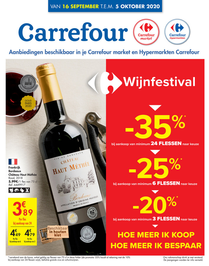 Carrefour folder van 16/09/2020 tot 05/09/2020 - Weekpromoties 37a