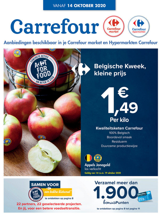 Carrefour folder van 14/10/2020 tot 19/10/2020 - Weekpromoties 42