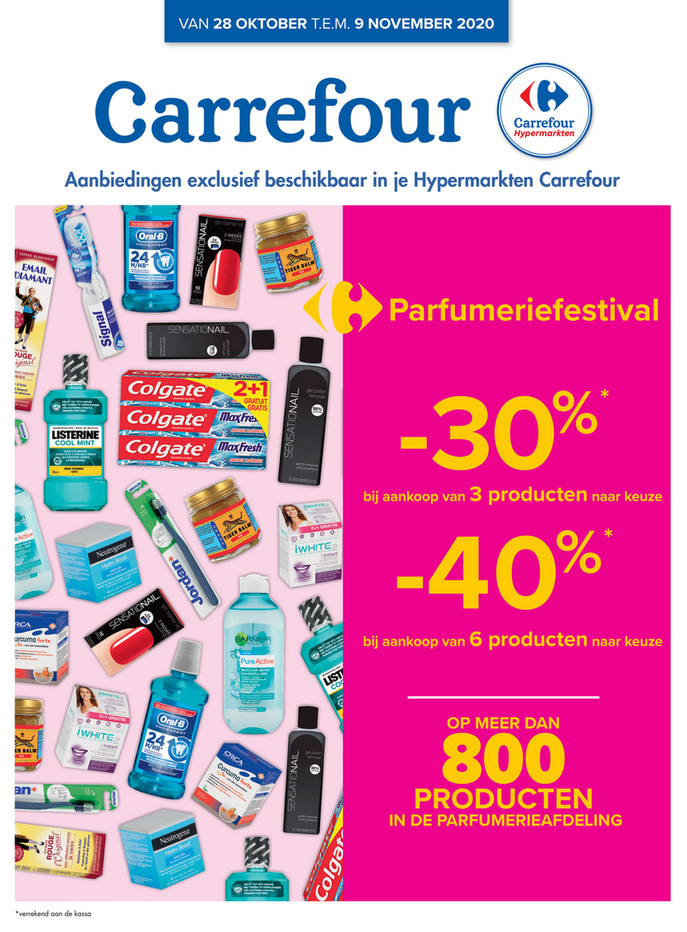 Carrefour folder van 28/10/2020 tot 09/11/2020 - Weekpromoties 44