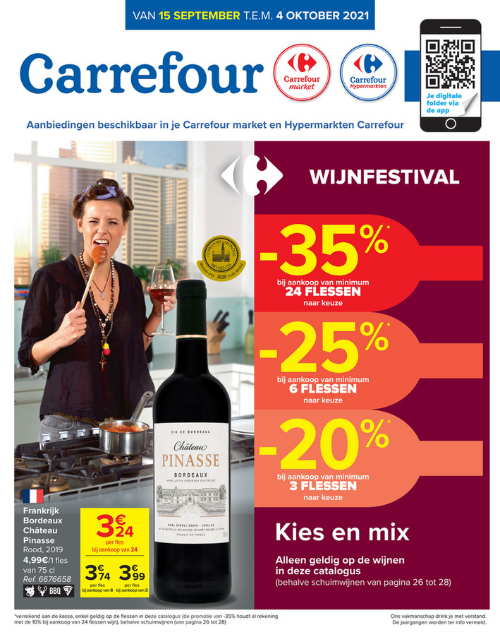 Carrefour folder van 15/09/2021 tot 04/10/2021 - Weekpromoties 36